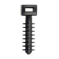 MASONRY CABLE TIE MOUNT 6MM?Â??6MM HOLE DIAMETER?Â??MAX CABLE TIE WIDTH 9.0MM?Â??PACK/100