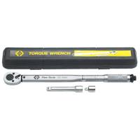 CK TORQUE WRENCH 1/2" DRIVE?Â??C/W 3/8" ADAPTOR,?Â??120MM EXTENSION & STORAGE CASE?Â??T4463