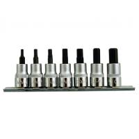LASER HEX BIT SET 3/8" DRIVE?Â??3MM-10MM 7 BITS ON RAIL?Â??LASER 1791