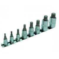 LASER SPLINE BIT SET 8 PIECE?Â??3 DRIVE SIZES 1/4",3/8" & 1/2"?Â??LASER 3266