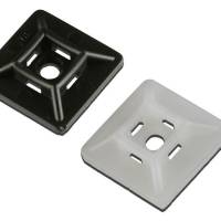 NATURAL TIE BASE 28MMX28MM?Â??SELF ADHESIVE OR SCREW MOUNT?Â??MAX CABLE TIE WIDTH 5MM?Â??PACK/100