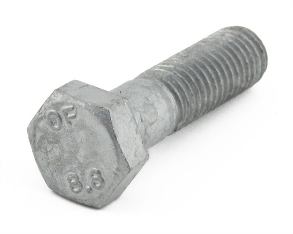 M20 x 80 Hex Bolt Grade 8.8 Galvanised DIN 931 