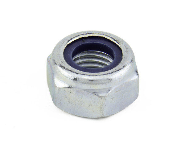 M24 Nylon Insert Nut Grade 10 Zinc DIN 985  