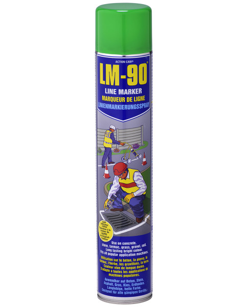 LM-90 GREEN LINE MARKER PAINT?Â??750ML SPRAY AEROSOL