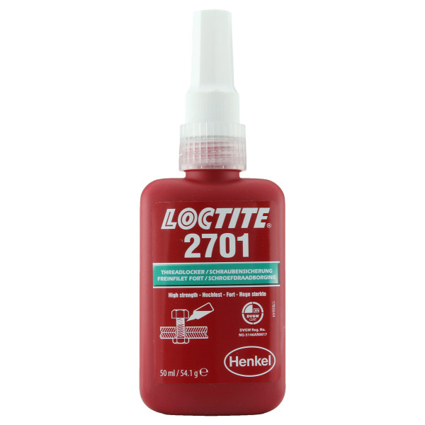 Loctite 2701 High Strength 50ml Oil Resistant