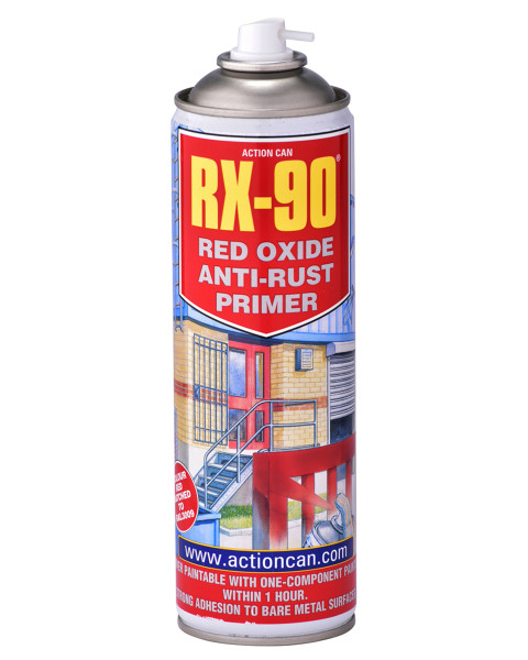 RX-90 RED OXIDE ANTI-RUST?Â??PRIMER 500ML AEROSOL
