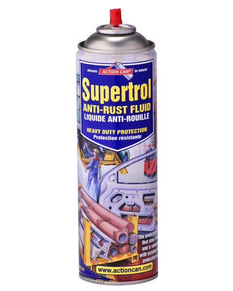 SUPERTROL 001 ANTI-RUST FLUID?Â??NO SILICONE 500ML AEROSOL