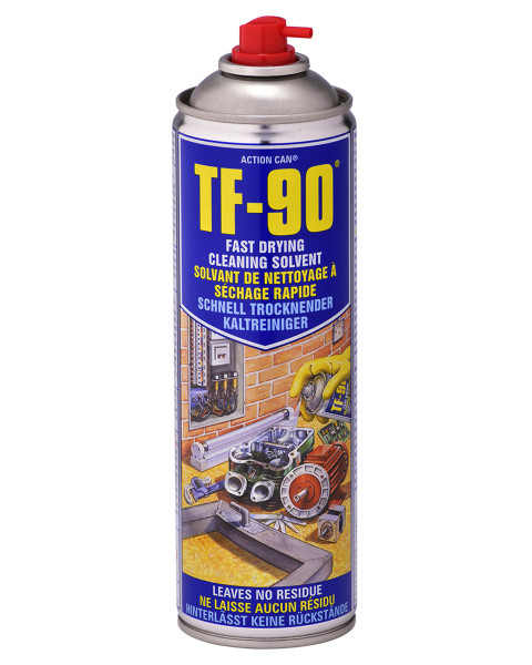 TF-90 FASTDRY CLEANING SOLVENT?Â??& DEGREASER 500ML AEROSOL