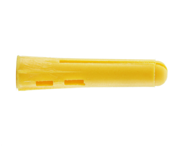 PLASTIC PLUG YELLOW 4-10G?ÃÂ?ÃÂ????DRILL SIZE 5.00MM?ÃÂ?ÃÂ?????ÃÂ?ÃÂ????