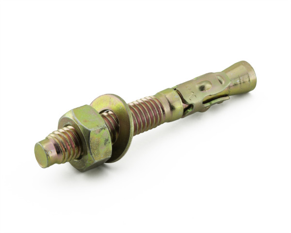 THROUGH BOLT M8-130?ÃÂ??ZINC & YELLOW?ÃÂ??MAX FIX THK 85MM?ÃÂ??HOLE DIA 8MM