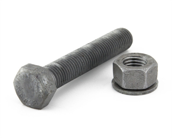BS EN15048 M24 x 70 CE Approved Assembled Bolts Grade 8.8 Galvanised