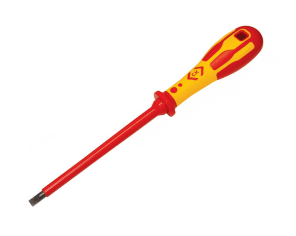 DEXTRO VDE SLOTTED 8.0X175MM?ÃÂ??CK SCREWDRIVER?ÃÂ??T49144-080?ÃÂ??VDE0682/201 & IEC 60900:2004