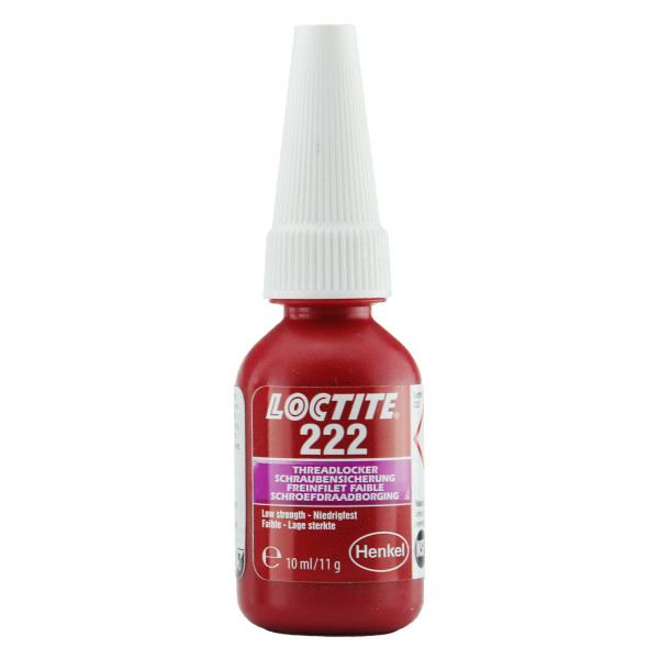 Loctite 222 Threadlock 10ml Low Strength