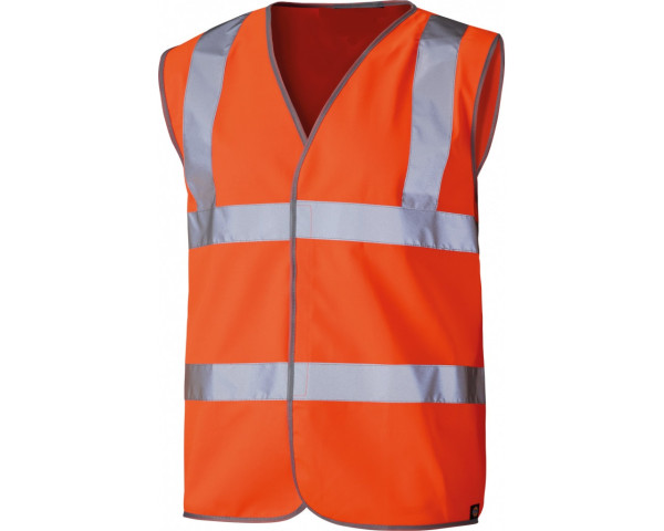 HI-VIS ORANGE WAISTCOAT XL??EN ISO 20471:2013 CE MARKED