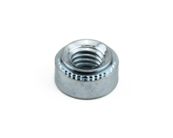 CLINCH NUT ZINC M6-1-Z?ÃÂ?ÃÂ????MIN SHEET THICKNESS 1.00MM?ÃÂ?ÃÂ????HOLE DIA 8.75MM?ÃÂ?ÃÂ????
